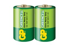 Батарейка GP GREENCELL 1.5V сольова 15G-S2 , R20, D