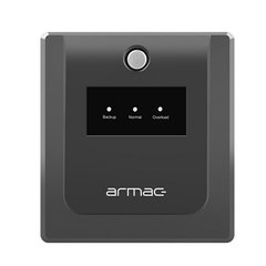 ДБЖ Armac HOME H/1000F/LED, Line Interactive 1000VA/650W, 4хSCHUKO, USB-B LED H/1000F/LED
