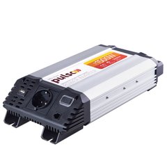 Перетворювач напруги PULSO/IMU-1524/24V-220V/1500W/USB-5VDC2.0A/мод.хвиля/клеми