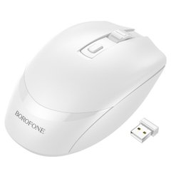 Миша BOROFONE BG7 Platinum 2.4G business wireless mouse White BG7W