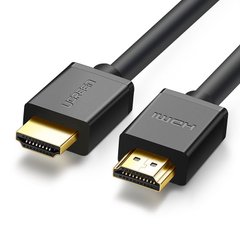 Кабель HDMI M - M, 3.0 м, V2.0 Cafule 4K, HD104 UGREEN Чорний 10108