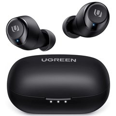 Навушники з мікрофоном UGREEN HiTune True Wireless Stereo Earbuds aptX™ (WS100) Чорні 80606