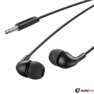 Навушники BOROFONE BM83 Craft universal earphones with mic Black