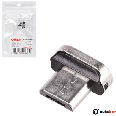 Адаптер для магнітного кабелю VOIN 6101M/6102M, Micro USB, 3А