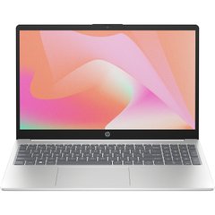 Ноутбук HP 15-fd0053ua 15.6" FHD IPS, 250n/Intel N100 (3.4)/8Gb/SSD256Gb/Intel UHD/DOS/Білий 834P2EA