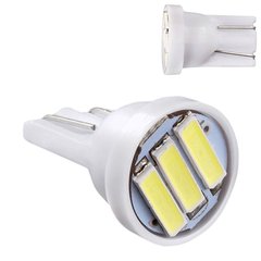 Лампа PULSO/габаритна/LED T10/3SMD-7020/12v/0.5w/120lm White