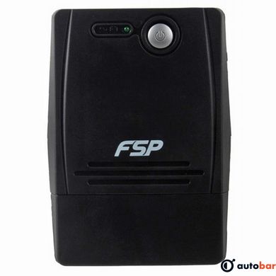 ДБЖ FSP FP650, 650ВА/360Вт, Line-Int, USB/RJ45, IEC-320-C13, AVR, Black PPF3601405