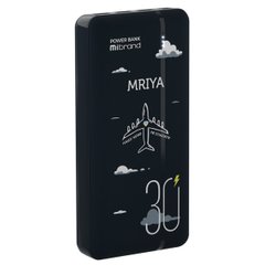 Зовнішній акумулятор Mibrand Mriya 30000mAh 20W Black MI30K/Mriya