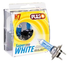 Лампи PULSO/галогенні H7/PX26D 12v55w super white/plastic box