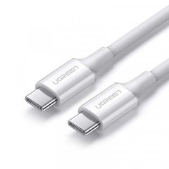 Кабель Ugreen USB 2.0 Type-C M-M, 1 м, (20V/5A), (100W) Білий, US300 (60551)