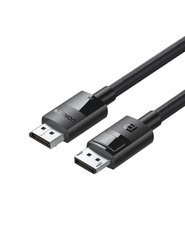 Кабель DP 1.4 Male to Male 2м Plastic Case Braided Cable UGREEN DP114 Чорний 80392
