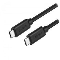 Кабель Ugreen USB 2.0 Type-C M-M, 1.5 м, (18W) Чорний, Cable Nickel Plating US286 (50998)