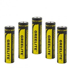 Акумулятор (1шт) 18650 Greelite 4.2V 9.6Wh Li-ion батарейка для ліхтарика