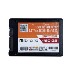 SSD Mibrand Spider 480GB 2.5" 7mm SATAIII Bulk MI2.5SSD/SP480GB