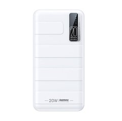 Зовнішній акумулятор REMAX Noah Series 20W+22.5W PD+QC Fast Charging Power Bank 20000mAh RPP-316 White RPP-316 White