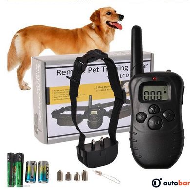 Нашийник для дресирування собак Remote Pet Dog Training з LCD Дисплеєм