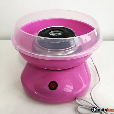 Апарат для солодкої вати Cotton Candy Maker. Колір рожевий