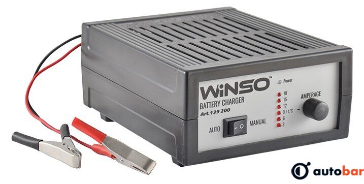 Зарядний пристрій для акумулятора Winso (139200)