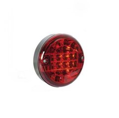Ліхтар задній універсальний круглий ISIKSAN LED (червоний)