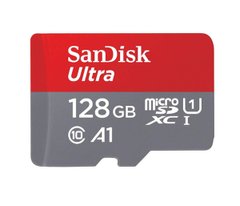 microSDXC (UHS-1) SanDisk Ultra 128Gb class 10 A1 (100Mb/s) SDSQUNR-128G-GN6MN