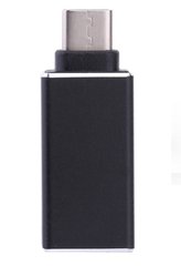 Перехідник USB3.1 Type-C --> Micro USB (OTG) OEM, чорний S0674