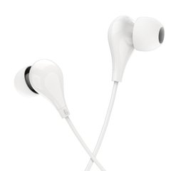 Навушники BOROFONE BM24 Milo universal earphones with mic White BM24W