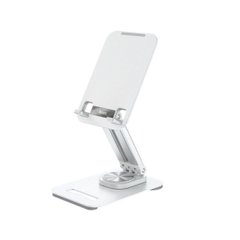Тримач для мобільного HOCO PH48 Fun dual axis 360 rotating tablet desktop holder White 6931474770769