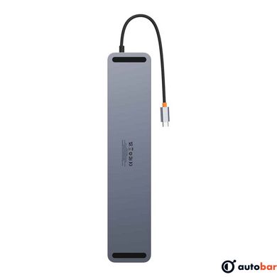 USB-Hub Baseus EliteJoy Gen2 11-Port Type-C HUB Adapter Dark gray WKSX030013