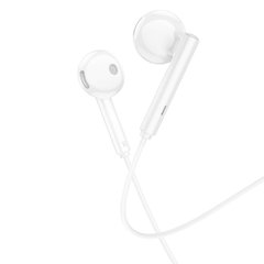 Навушники BOROFONE BM82 Art music digital earphones with mic Type-C White BM82CW