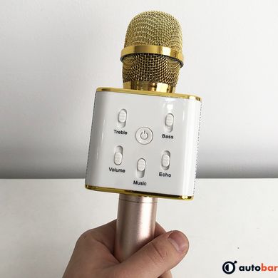 Мікрофон Q-7 Wireless Gold. Колір: золотий