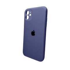 Чохол для смартфона Silicone Full Case AA Camera Protect for Apple iPhone 11 кругл 7,Dark Blue