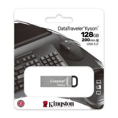 Flash Kingston USB 3.2 DT Kyson 128GB Silver/Black DTKN/128GB