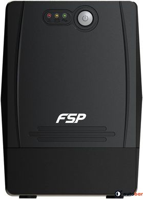 ДБЖ FSP Fortron FP1000, 1000ВА/600Вт, Line-Int, CE, IEC*4+USB+USB cable, Black PPF6000615