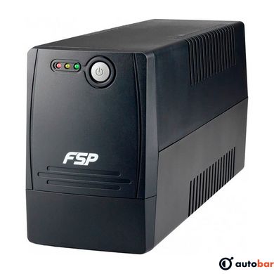 ДБЖ FSP FP1000, 1000ВА/600Вт, Line-Int, IEC*4, USB/RJ45, AVR, Black PPF6000624