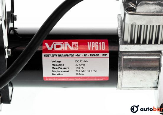 Автомобільний компресор VOIN VP-610