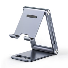 Підставка-трансформер алюмінієвий складний для смартфона UGREEN LP263 Сіра 80708