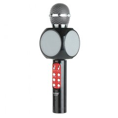 Безпровідний мікрофон караоке bluetooth WSTER WS-1816. Колір чорний