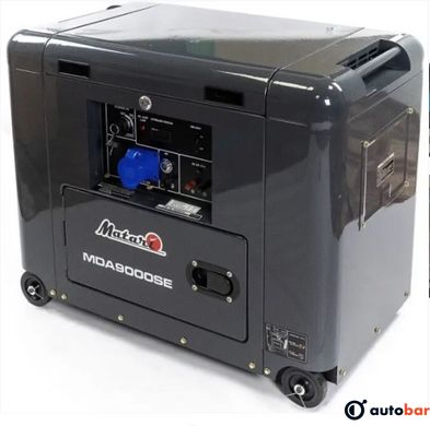 Генератор дизельний Б/в Matari MDA9000SE 7,0кВт 15л + Matari ATS-40 (Автоматика в комплекті) MDA9000SE
