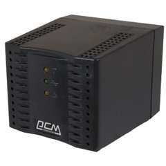 Стабілізатор напруги PowerCom TCA-3000 чорний, 1500Ват TCA-3K0A-6GG-2261