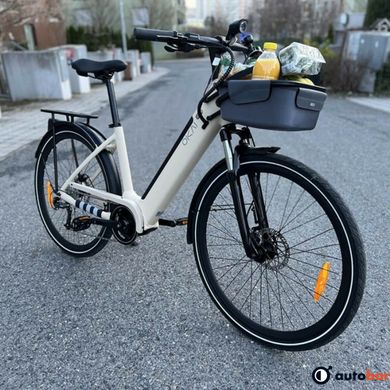 Електровелосипед OKAI EB10-28", 250(500)W, 14.4Ah, 100km, 25km\h, NFC, App, Beige EB10