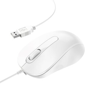 Миша BOROFONE BG4 Business wired mouse White BG4W