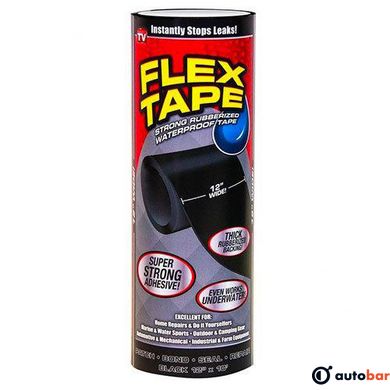 Водонепроникна ізоляційна надміцна скотч-стрічка Flex Tape 30 см