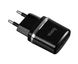 Мережевий зарядний пристрій HOCO C12 Smart dual USB (Micro cable)charger set Black 6957531064114