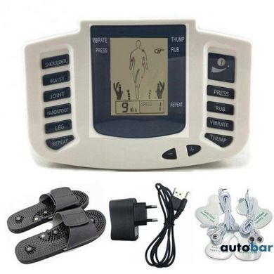 Масажер електростимулятор точковий для тіла і стоп Digital Therapy Stroke Slimming JR-309A