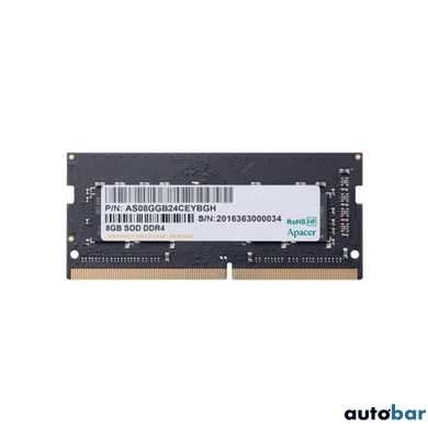 DDR4 Apacer 8GB 3200MHz CL22 1024x8 SODIMM