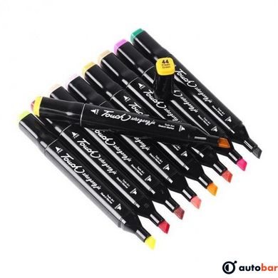 Набір маркерів для малювання Touch 168 шт./уп. двосторонні професійні фломастери для художників