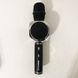 Бездротовий Bluetooth Мікрофон для Караоке Мікрофон DM Karaoke Y 63 + BT. Колір: чорний з сріблом