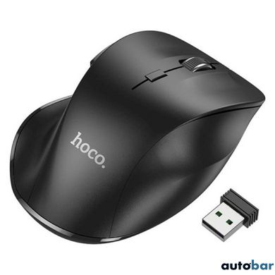 Миша HOCO GM24 Mystic six-button dual-mode business wireless mouse Black