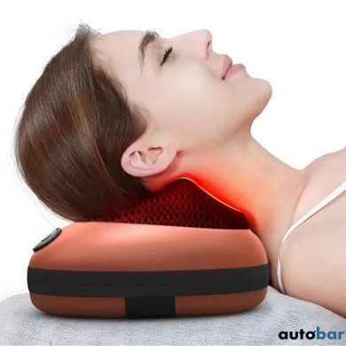 Масажна подушка Car and Home Massage Pillow, масажер для шиї автомобільний