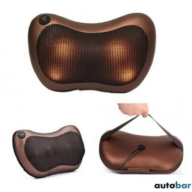 Масажна подушка Car and Home Massage Pillow, масажер для шиї автомобільний